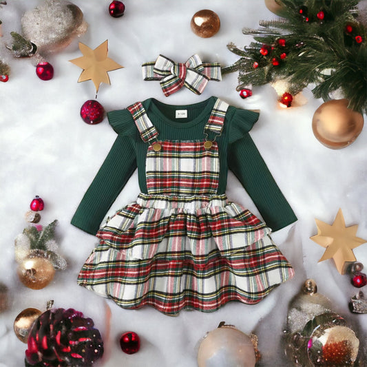 Sugar Plum Plaid Outfit