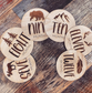 Nature theme milestone discs