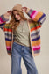 Rainbow Crochet Cardigan