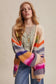 Rainbow Crochet Cardigan