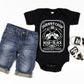 Man in Black Bodysuit/T-shirt