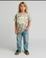 Jesus Loves You. Heavyweight Camo Tee (Oversized)