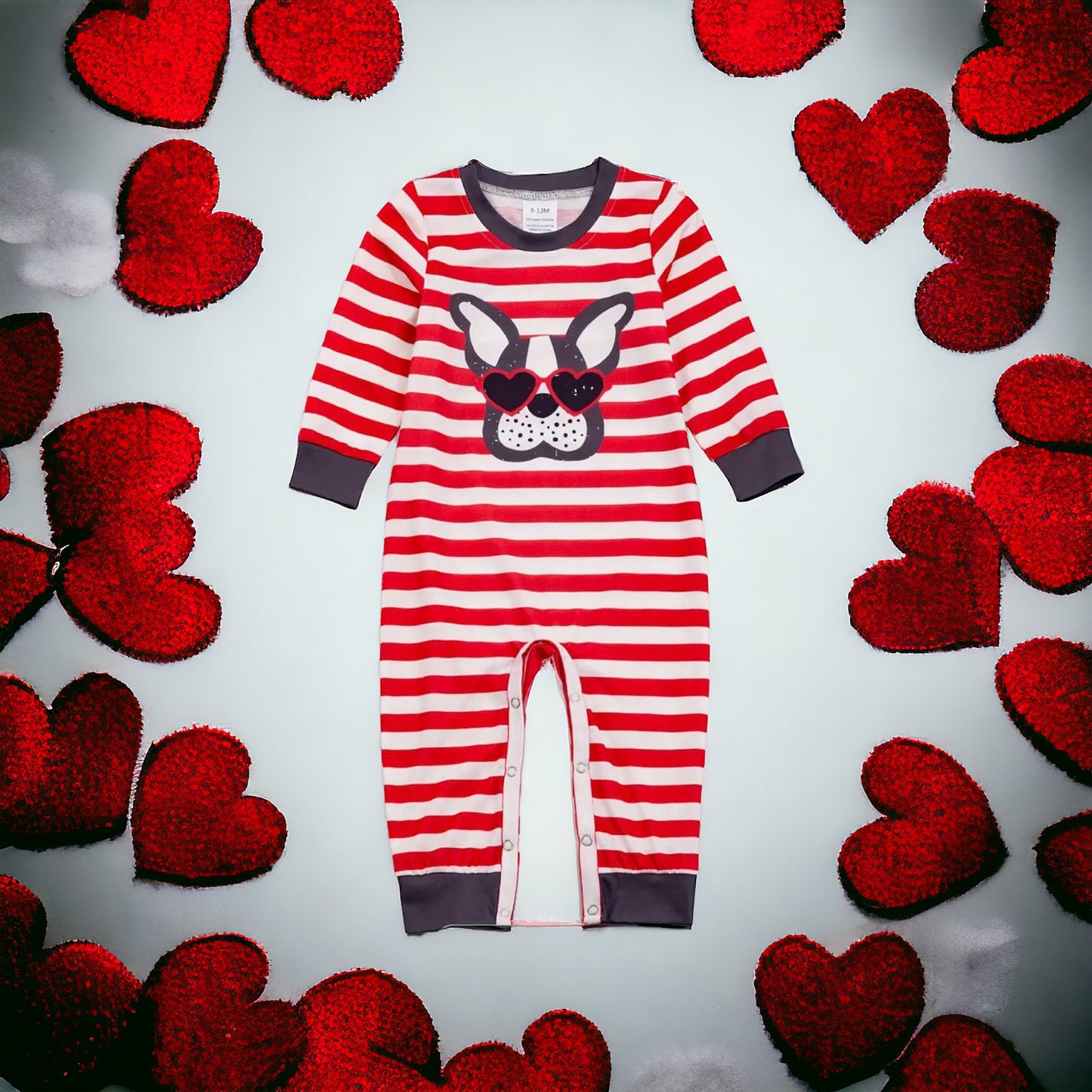 Sweetheart Frenchie Romper