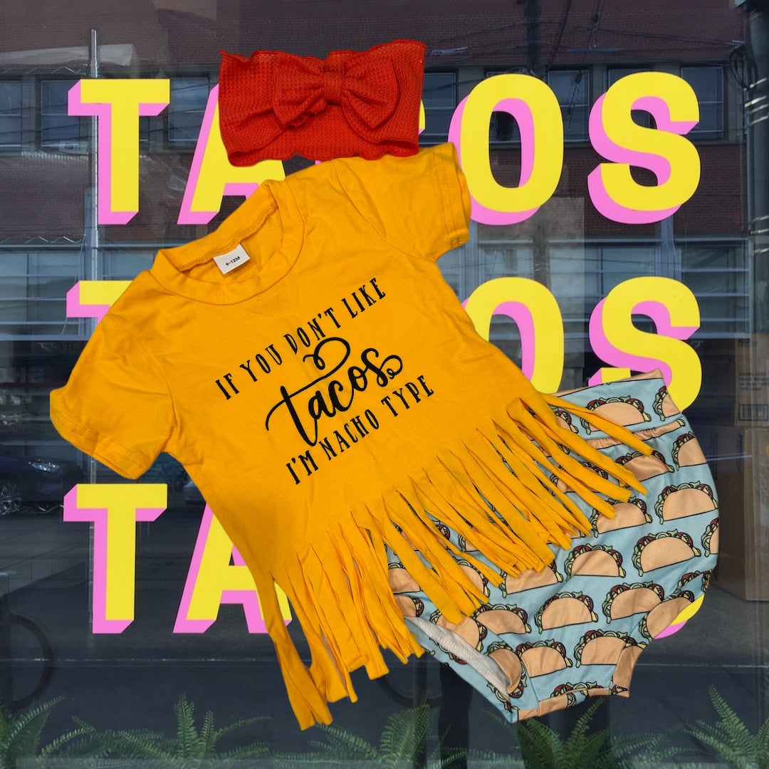 Taco Lover Bummie Set