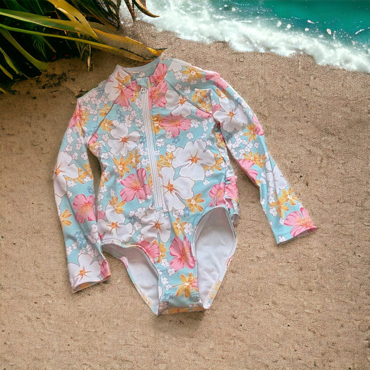 Blooming Beach Babe Suit