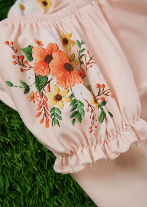 Floral Sleeved Dress