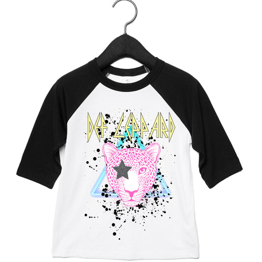 Rocker Leppard 3/4 Sleeved Shirt/T-Shirt